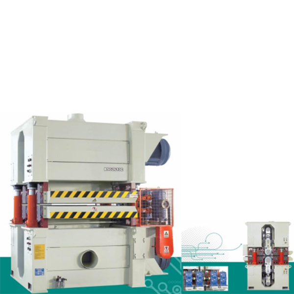Double Sides Calibrate Sanding Machine For Plywood